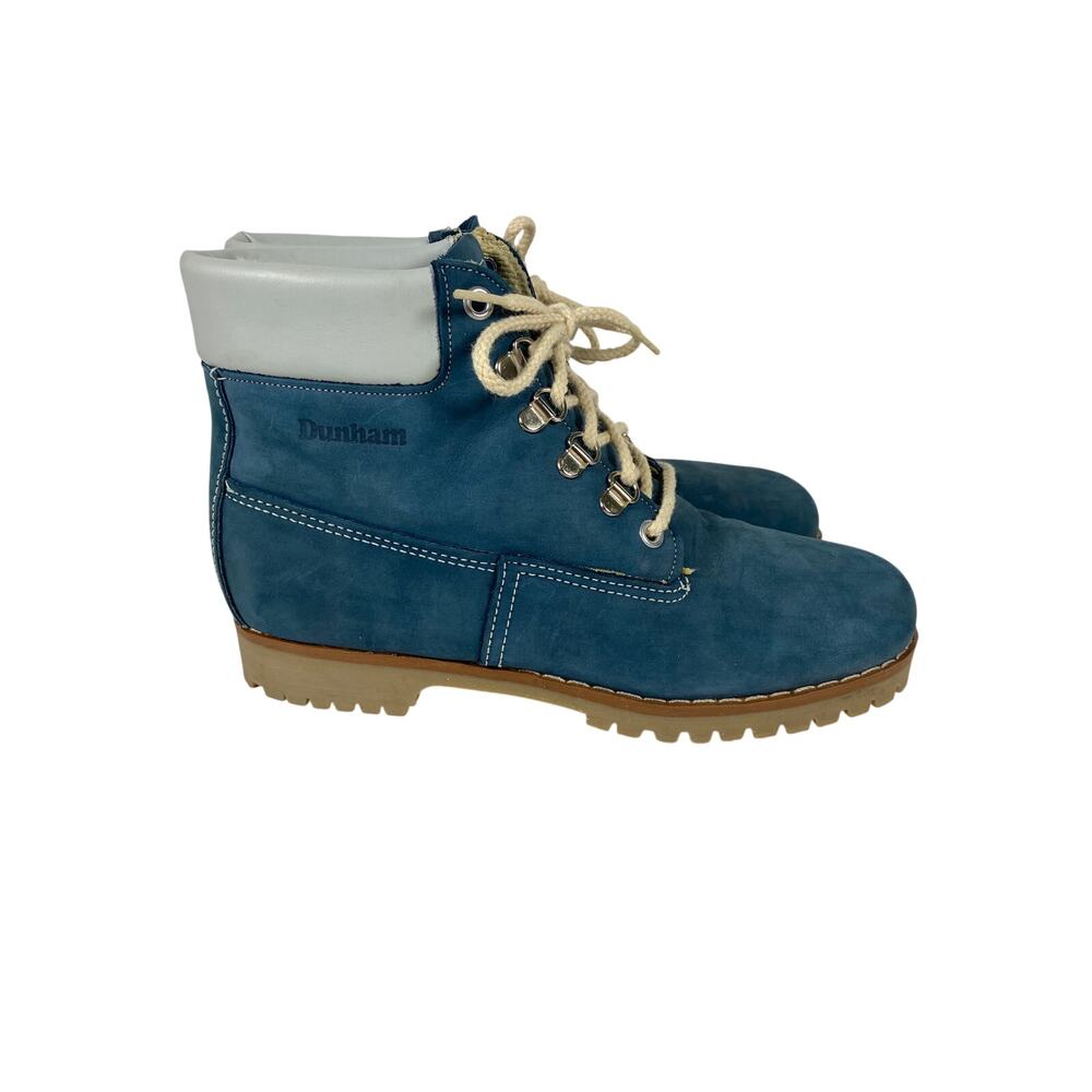 Dunham Boots Lace Up Women's Size 7 M Blue
